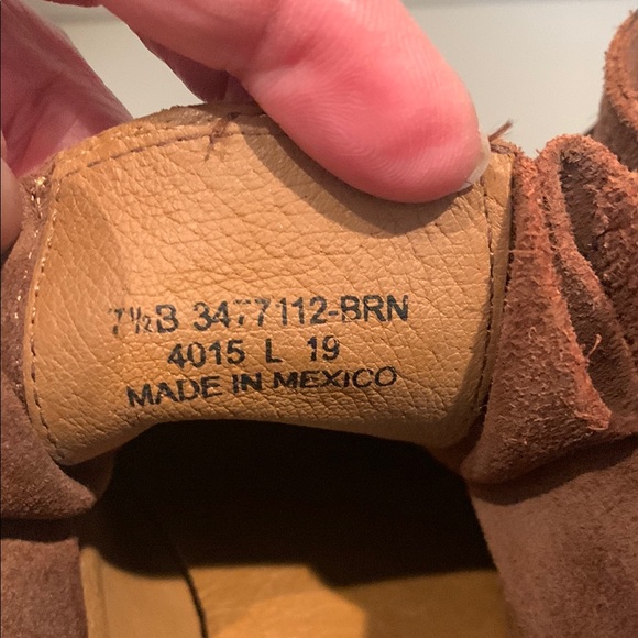 Women’s Frye Brown Suede Booties - Picture 3 of 4